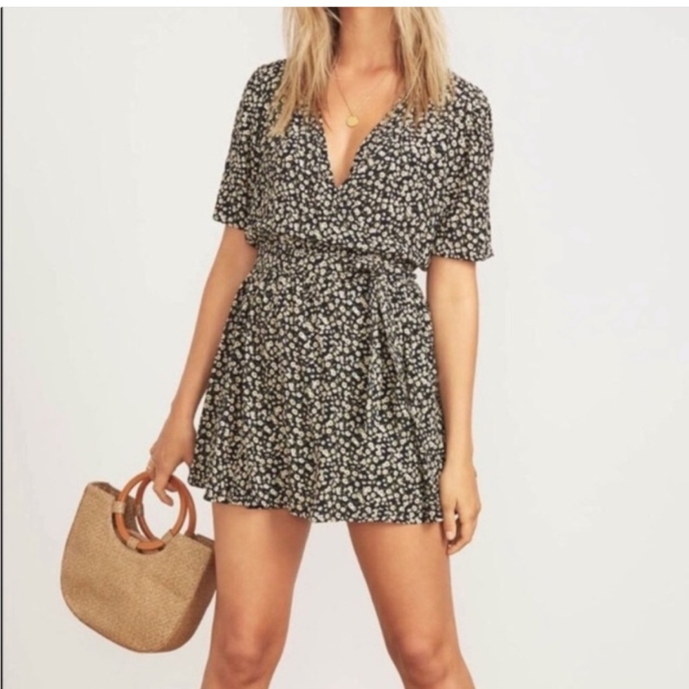 Faithfull The Brand Floral Luna Mini Dress